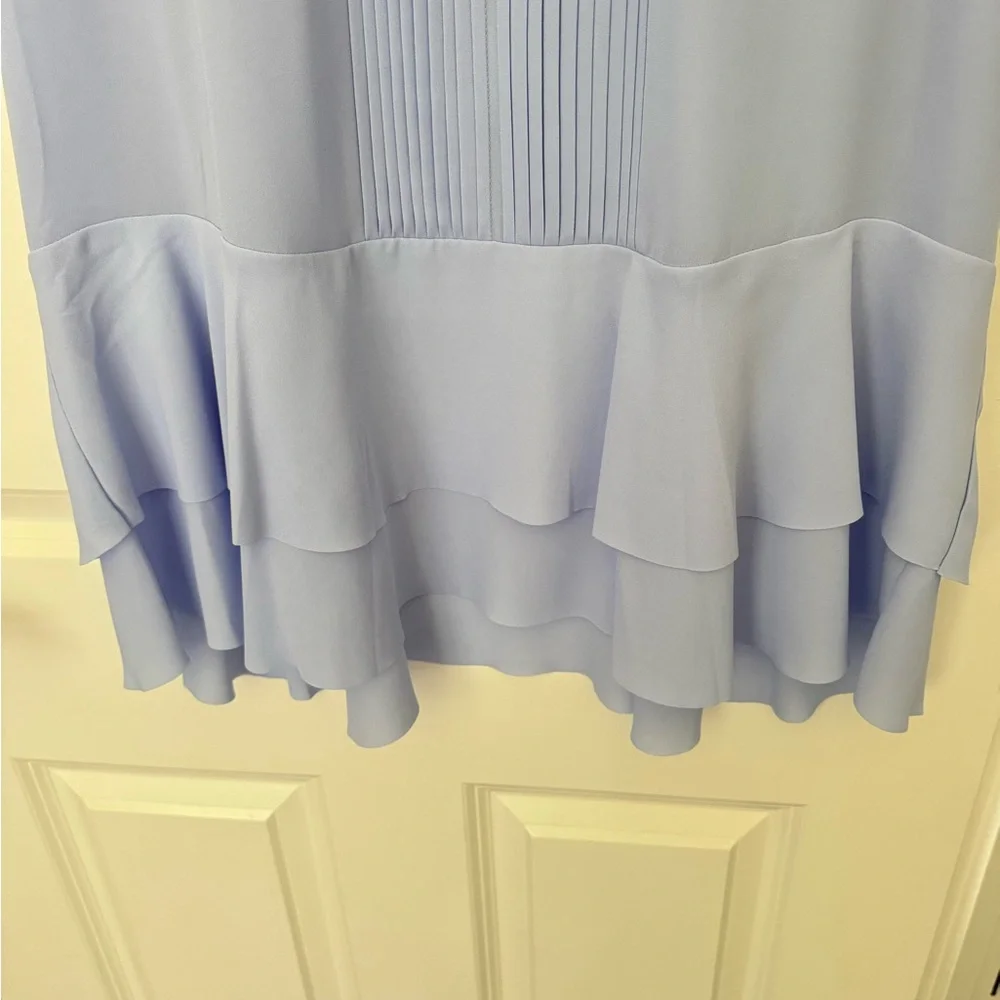 NWT Banana Republic Soft Blue Sleeveless Dress - Picture 3 of 4
